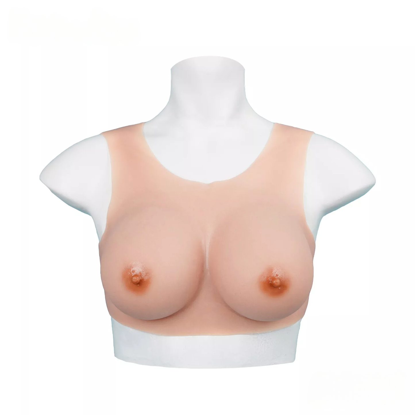 B-G Cup Drag Queen Crossdresser Realistic Breast Forms Silicone Fake Boob Plate