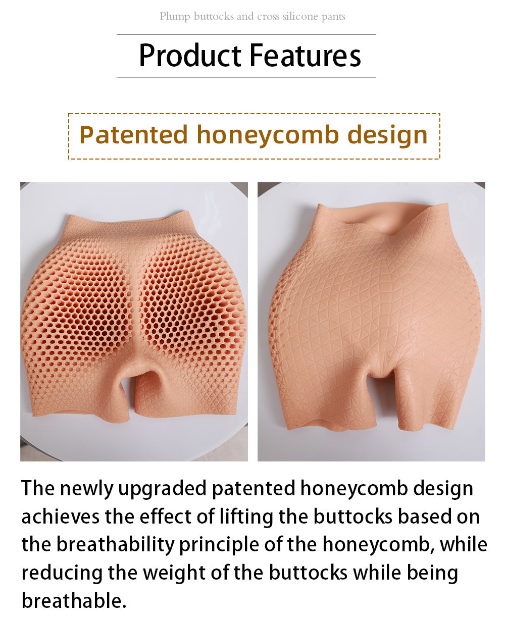New honeycomb design butt lifting pants