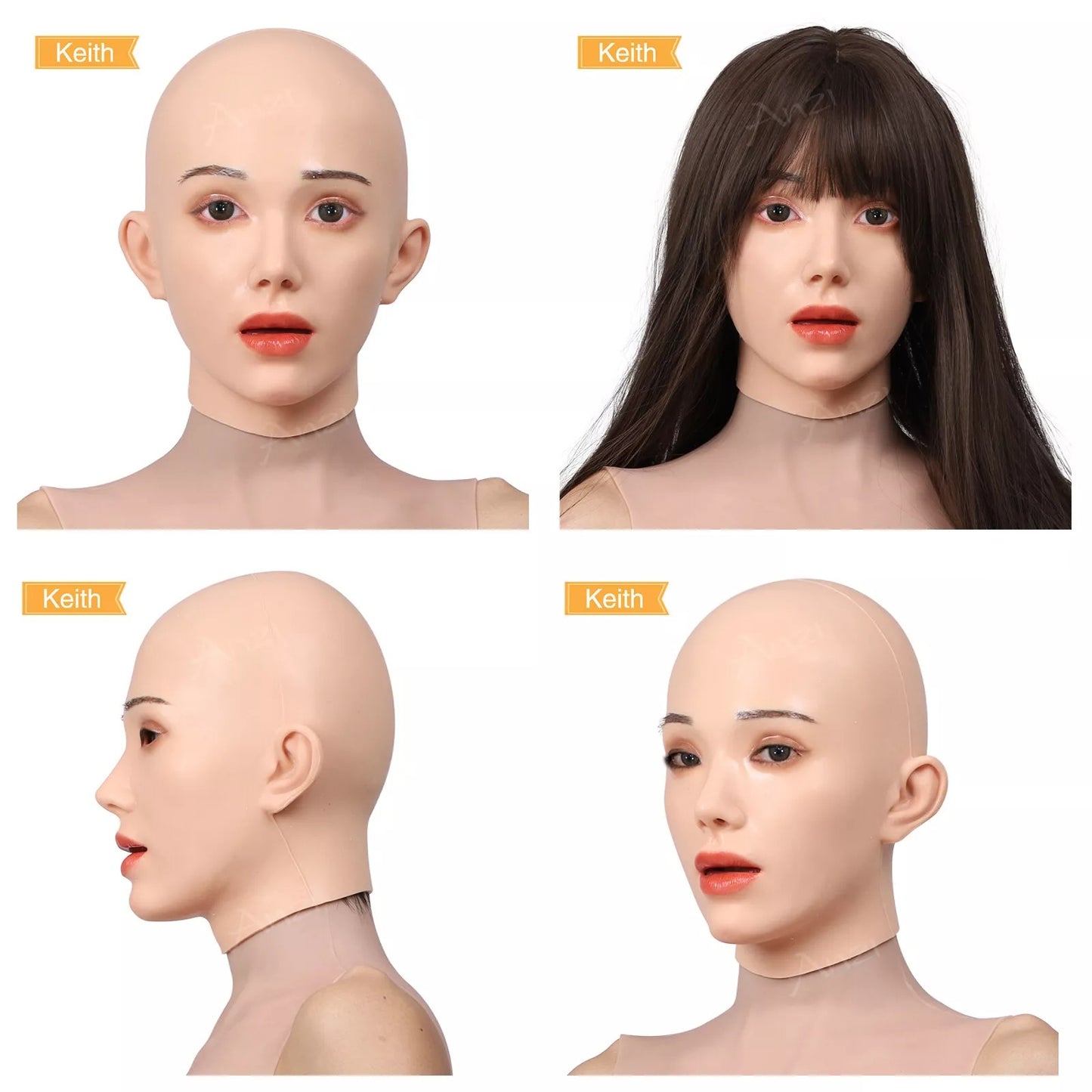 Silicone Keith Beauty Mask
