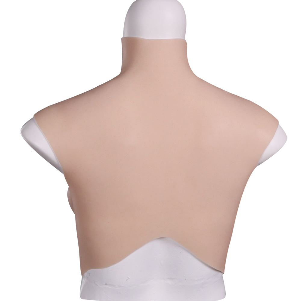 7Th Generation No - Oil Silicone Fake Boobs Floating - Point Design For Transvestite Cosplay