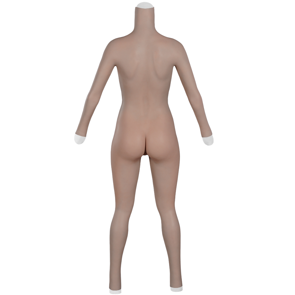 9th Oil-Free Silicone Bodysuit Makeup With Cool Floating Pussy Pussy For Transgender Shemale Boobs Plate Male To Female back display