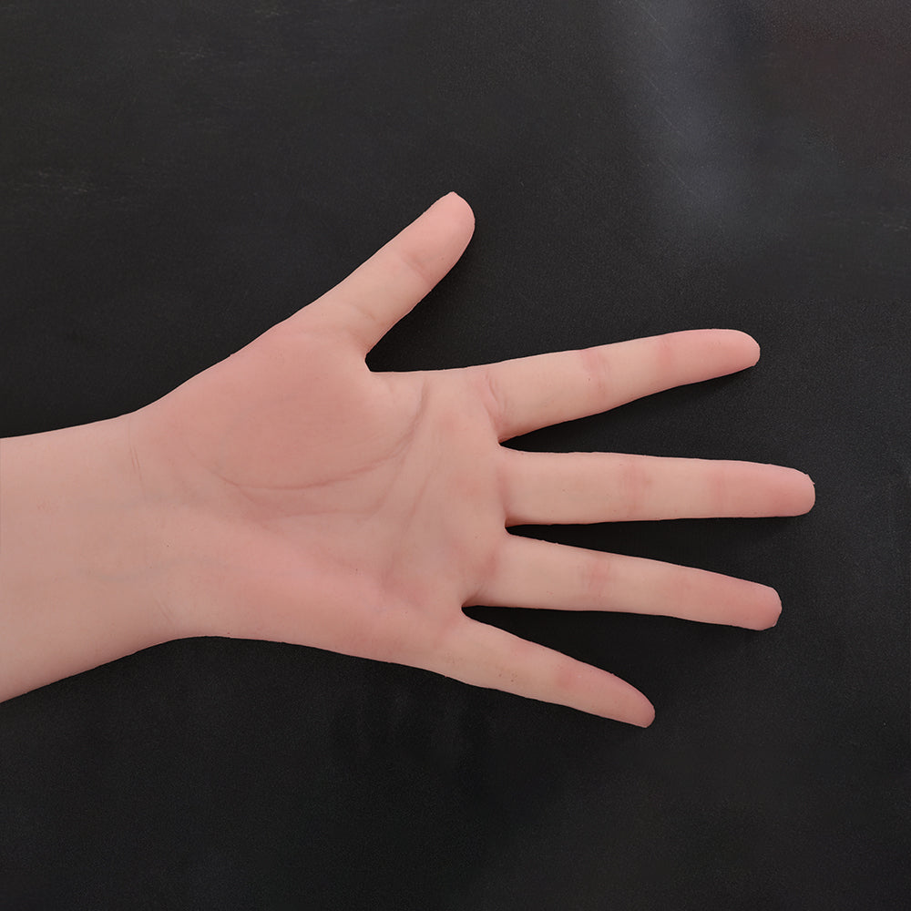 65Cm Realistic Female Silicone Gloves With Veins For Cosplay Cosplay