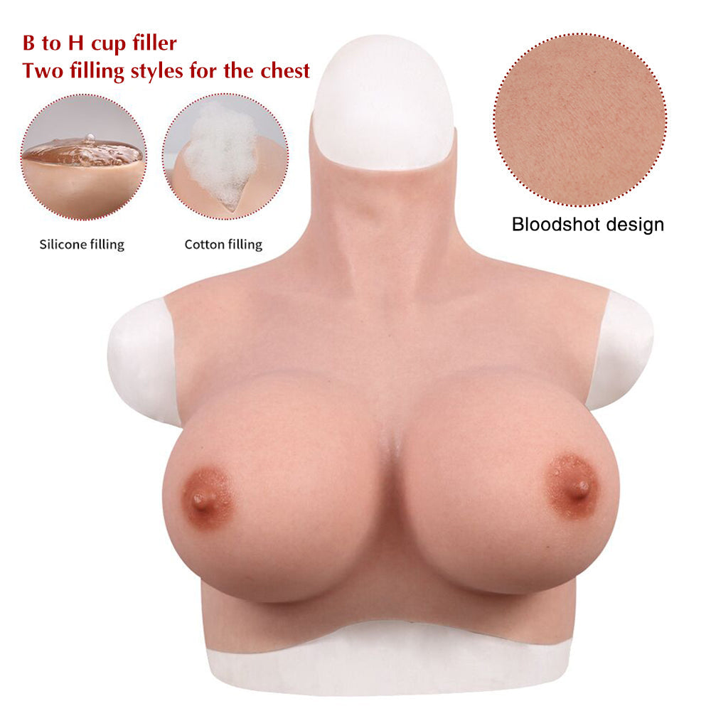 Eyung New Upgrade 4Th Generation Silicone Breast Forms Boobs For Crossdresser Transvestite