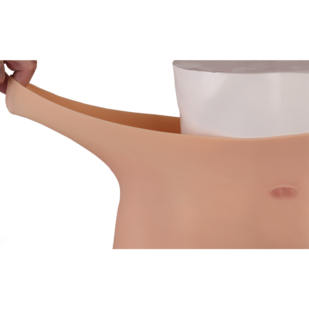 Eyung Bottom cutout plump crotch lift buttocks silicone pants