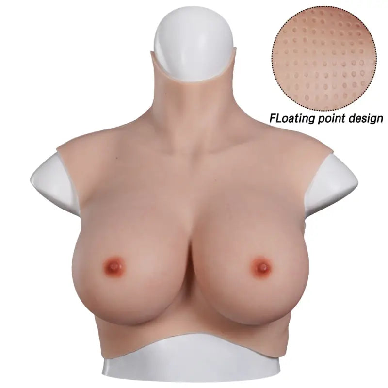 EYUNG 8th New Upgraded Airbag + Silicone or Full Silicone Top Quality Realistic Silicone Breast Forms With Bloodshot