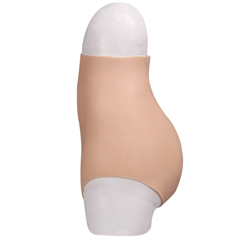 No-oil silicone pants fake vagina with hip lift design 7th generation for crossdresser transgirl