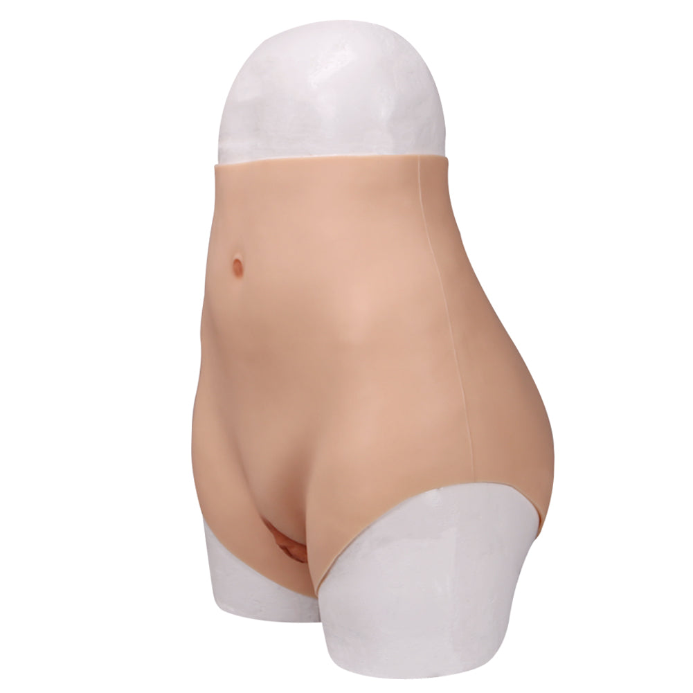 No-oil silicone pants fake vagina with hip lift design 7th generation for crossdresser transgirl