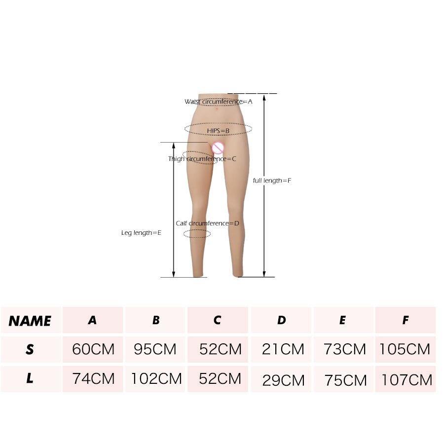 6th Pocket Pussy Fake Vagina Underwear Panties Male to Female Pussy S/L Size - Eyung Crossdress