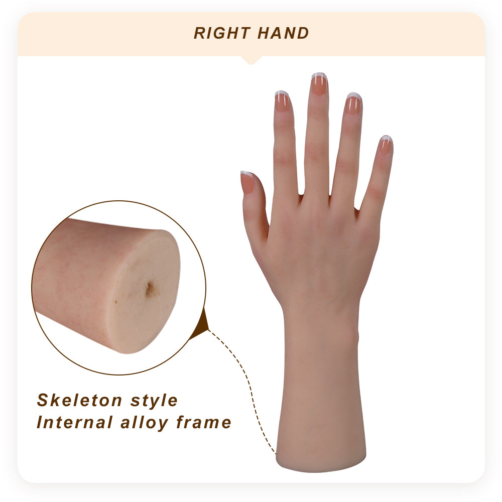 Eyung Simulation hand model Foot model reddish skin color exhibit foot fetish silicone props Real Shape sexy female foot model