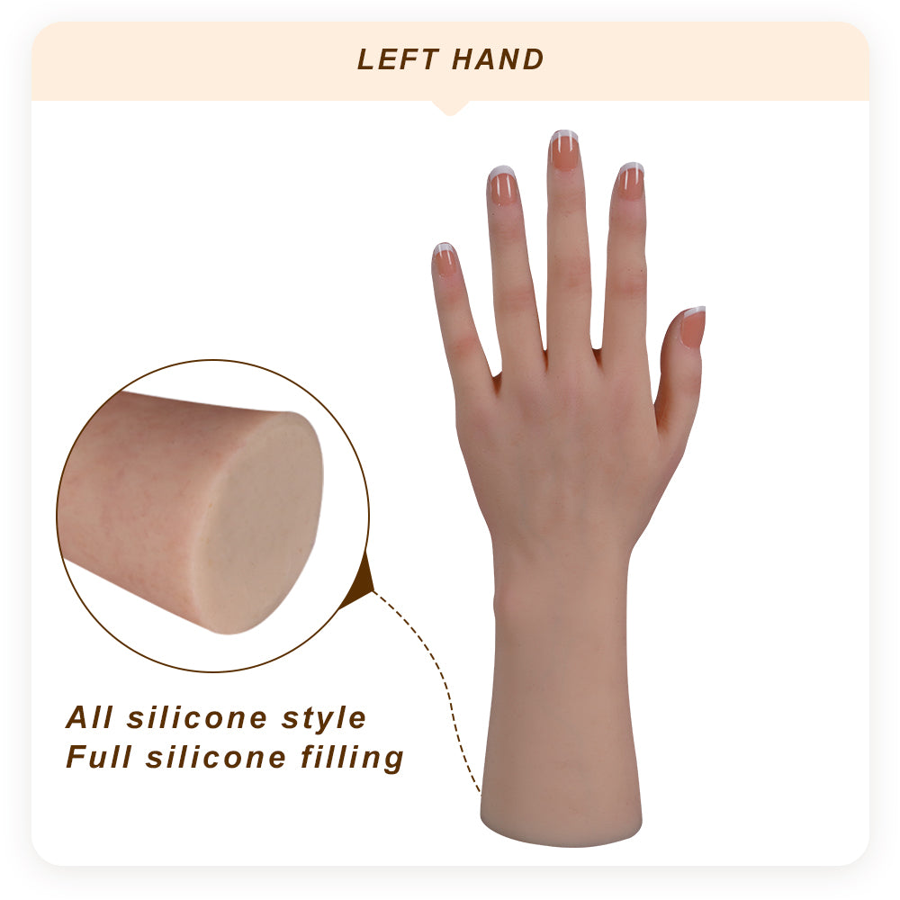 Eyung Simulation hand model Foot model reddish skin color exhibit foot fetish silicone props Real Shape sexy female foot model
