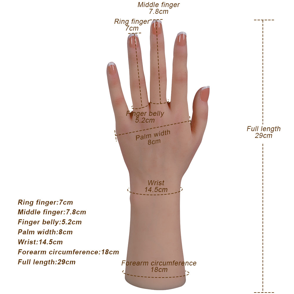 Eyung Simulation hand model Foot model reddish skin color exhibit foot fetish silicone props Real Shape sexy female foot model