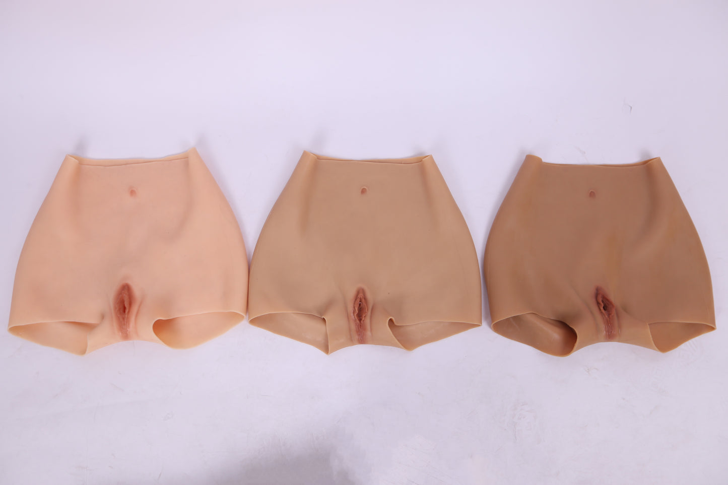 No-oil silicone pants fake vagina with hip lift design 7th generation for crossdresser transgirl