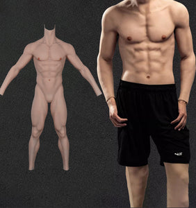 Realstic Fake Muscle Bodysuit for Cosplayer and Crossdresser