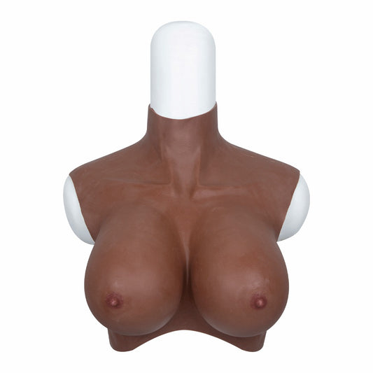 7th Generation Black Skin Oil-Free Silicone Breast Form