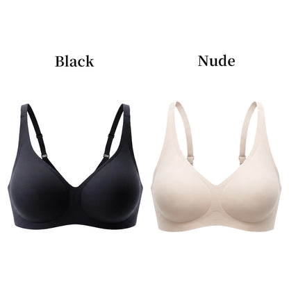 Leopard Print Wireless Bra | Compatible with Silicone Breast Forms & Breastplates
