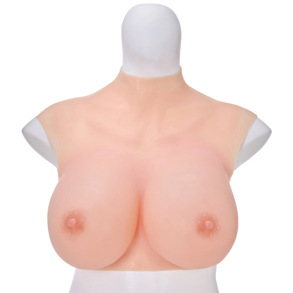 Eyung New 4th Generation Lightweight Silicone Breast Forms – Natural Teardrop Fake Boobs Multi Size for Crossdressers &