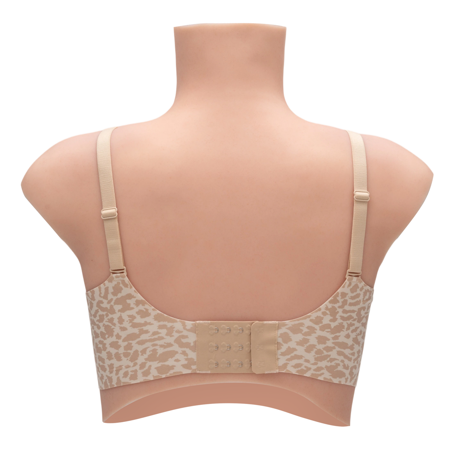 Leopard Print Wireless Bra | Compatible with Silicone Breast Forms & Breastplates