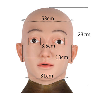 Claire beauty face mask with makeup