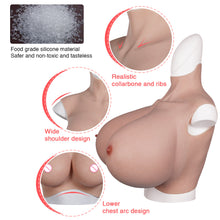 Charger l&#39;image dans la galerie, Eyung New Upgrade 4Th Generation Silicone Breast Forms Boobs For Crossdresser Transvestite Artifical Cosplay
