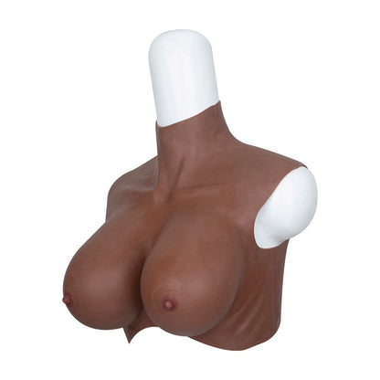 7th Generation Black Skin Oil-Free Silicone Breast Form