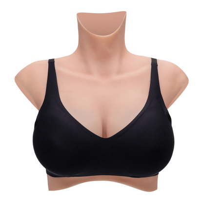 Leopard Print Wireless Bra | Compatible with Silicone Breast Forms & Breastplates