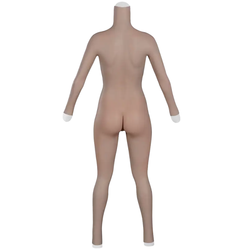 9th Oil-Free Silicone Bodysuit Makeup With Cool Floating Pussy Pussy For Transgender Shemale Boobs Plate Male To