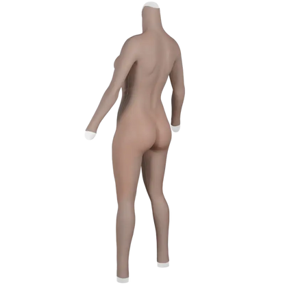 9th Oil-Free Silicone Bodysuit Makeup With Cool Floating Pussy Pussy For Transgender Shemale Boobs Plate Male To