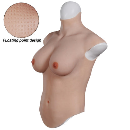 9ème génération avec des seins en silicone floqués qui forment des seins réalistes avec des injections de sang pour les travestis 