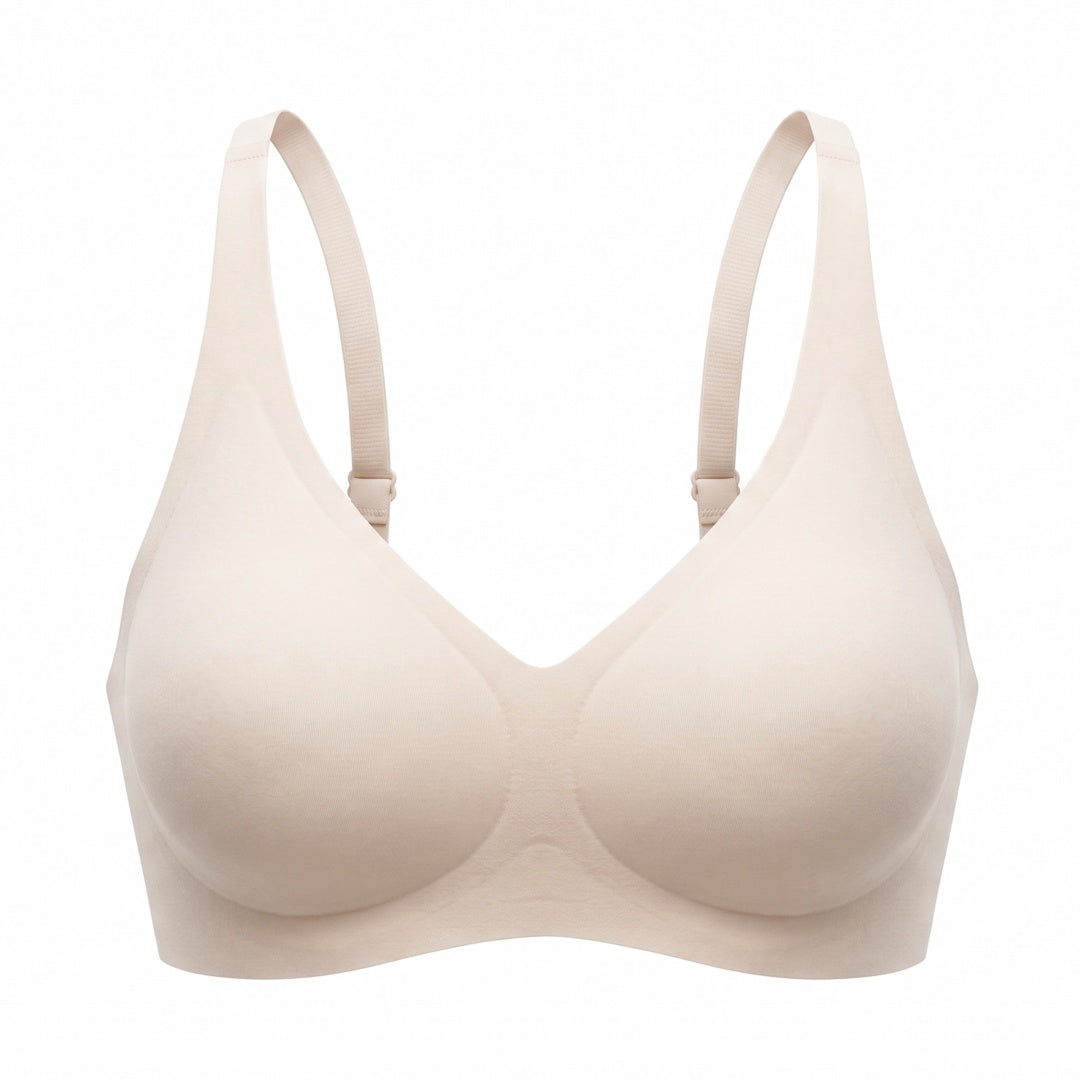 Leopard Print Wireless Bra | Compatible with Silicone Breast Forms & Breastplates
