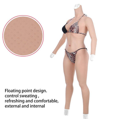 Silicone Bodysuit With Bloodshot For Mtf Transformation Crossdresser 7Th Generation
