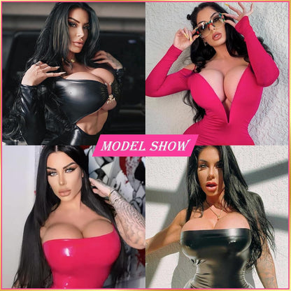 Eyung 9th Generation Silicone Breastplate with Realistic Vein Detail for Crossdressing