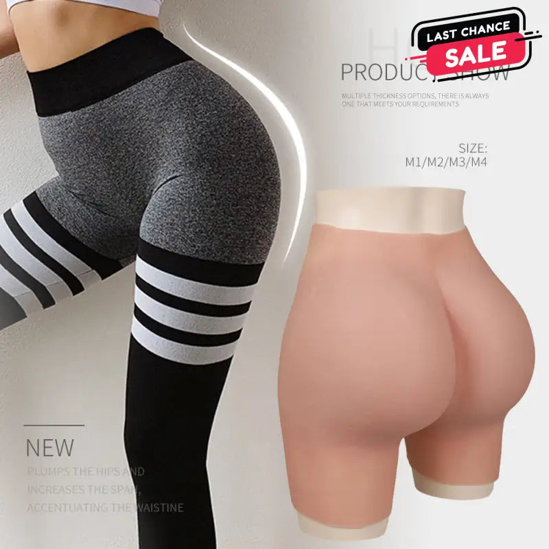 Crossdresser Silicone Shapewear Realistic Hip pads and Butt Pads Flexible Hip Enhancer Panties for Drag Queen