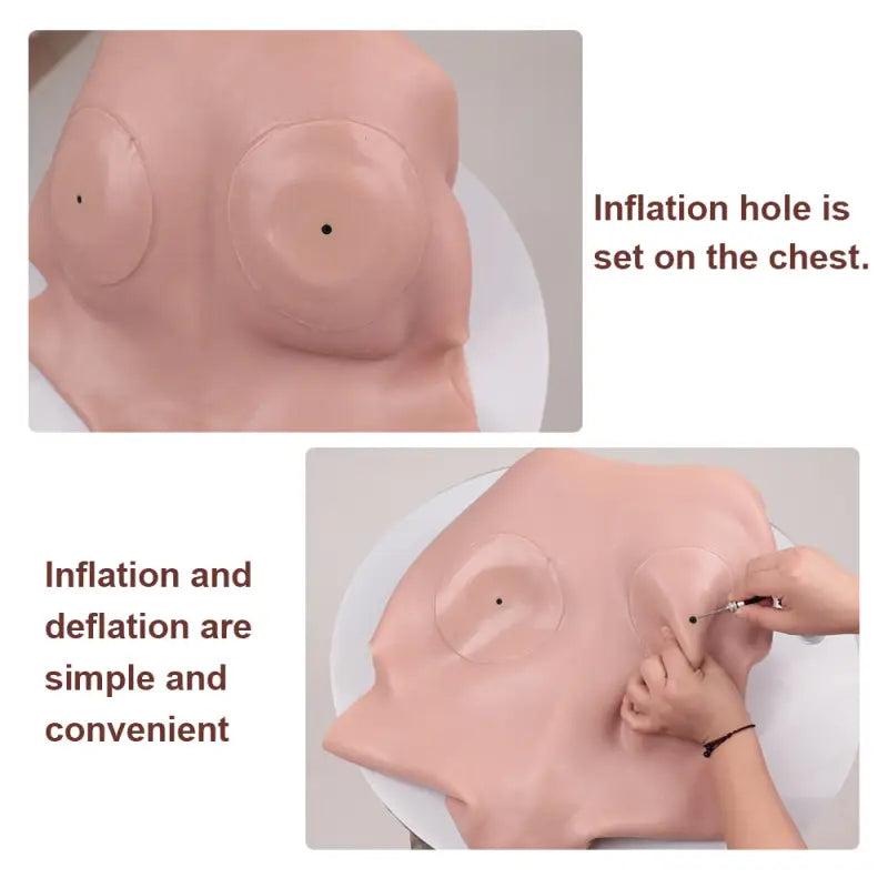 Extra Large S C Cup Z Cup Silicone Inflatable Breasts