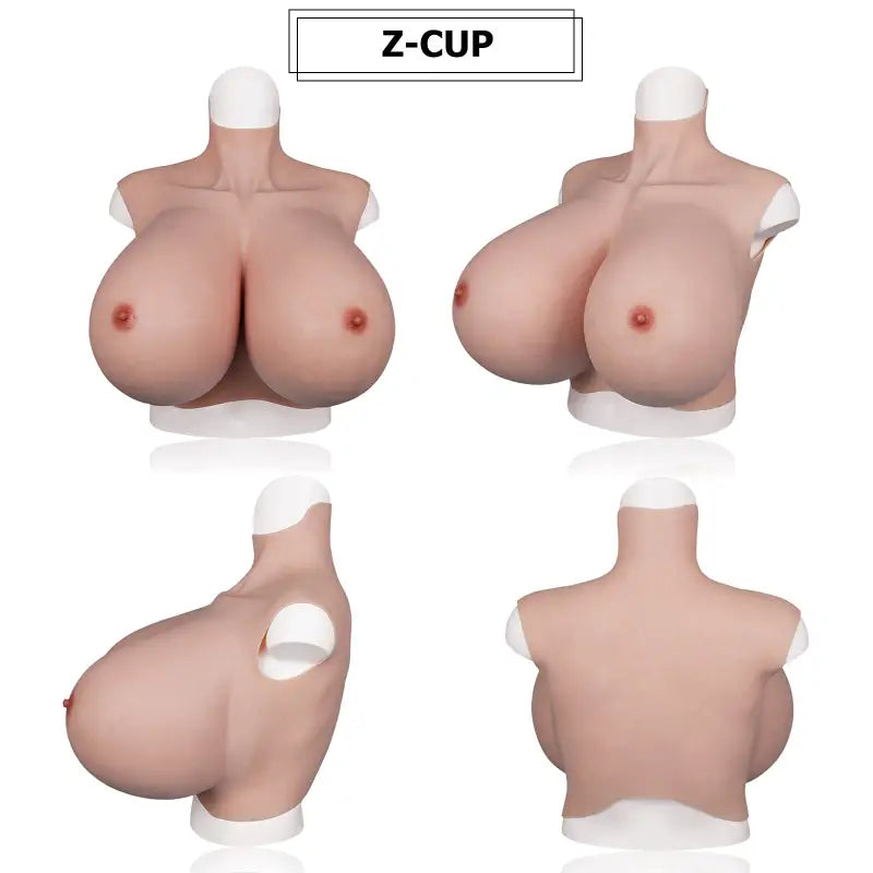 Extra Large S C Cup Z Cup Silicone Inflatable Breasts