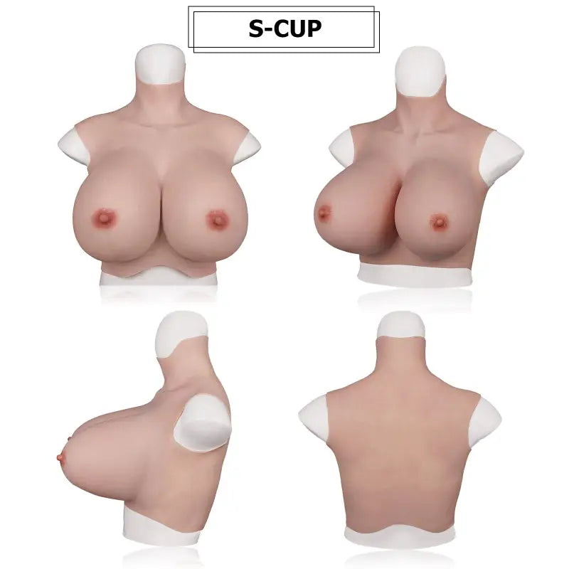 Extra Large S C Cup Z Cup Silicone Inflatable Breasts