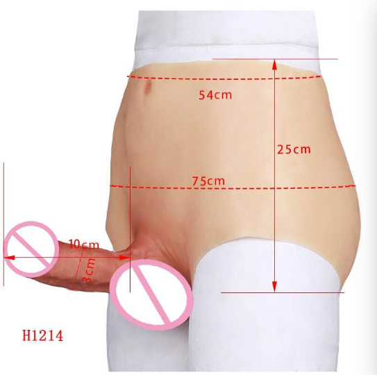 4th generation Silicone Dildos Pants For Men Male Super Realistic Flexible Penis Adult Toys Anal Plug G Spot Dildo Shorts