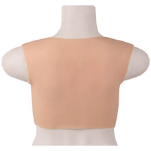 将图片加载到图库查看器，EYUNG Low round collar Silicone Breast Forms elastic cotton
