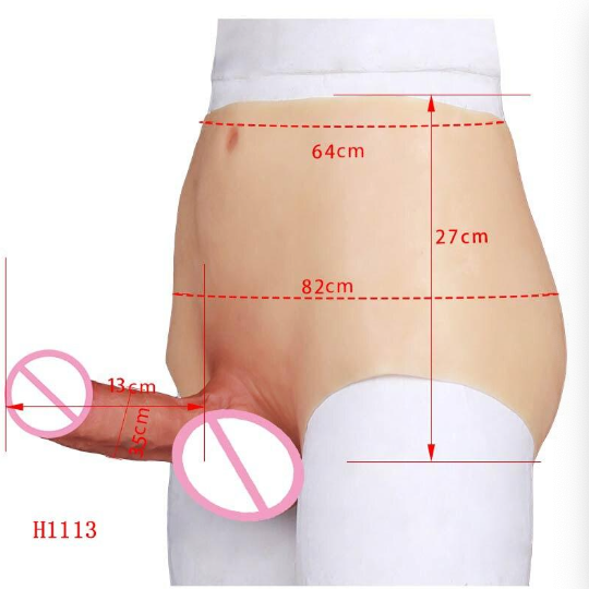 4th generation Silicone Dildos Pants For Men Male Super Realistic Flexible Penis Adult Toys Anal Plug G Spot Dildo Shorts