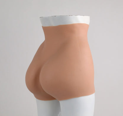 Bottom cutout plump crotch lift buttocks silicone pants