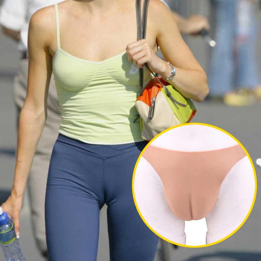 Silicone Bulge Panties Camel Toe Panty Fake Vagina Ladies Thong Underwears
