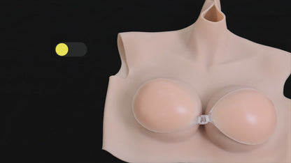 EYUNG 8th New Upgraded Airbag+Silicone or Full Silicone Top Quality Realistic Silicone Breast Forms With Bloodshot Design