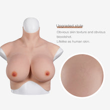 Charger l&#39;image dans la galerie, Upgraded Bloodshot Style S Size L Size No-oil Silicone Breast Forms Fake Boobs 7th Generation
