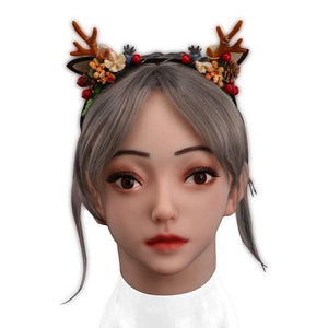 Eyung Emily Angel Face Silicone Masquerade Female Skin for Halloween Cosplay - Eyung Crossdress